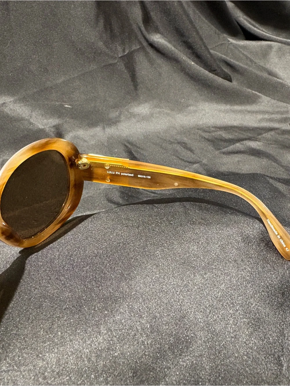 Lilly Pulitzer Honey Amber Round Sunglasses